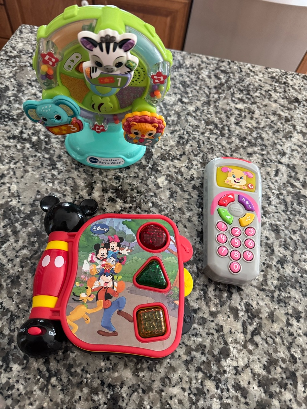 Disney Mickey Mouse Learning book Toy - Red/Black